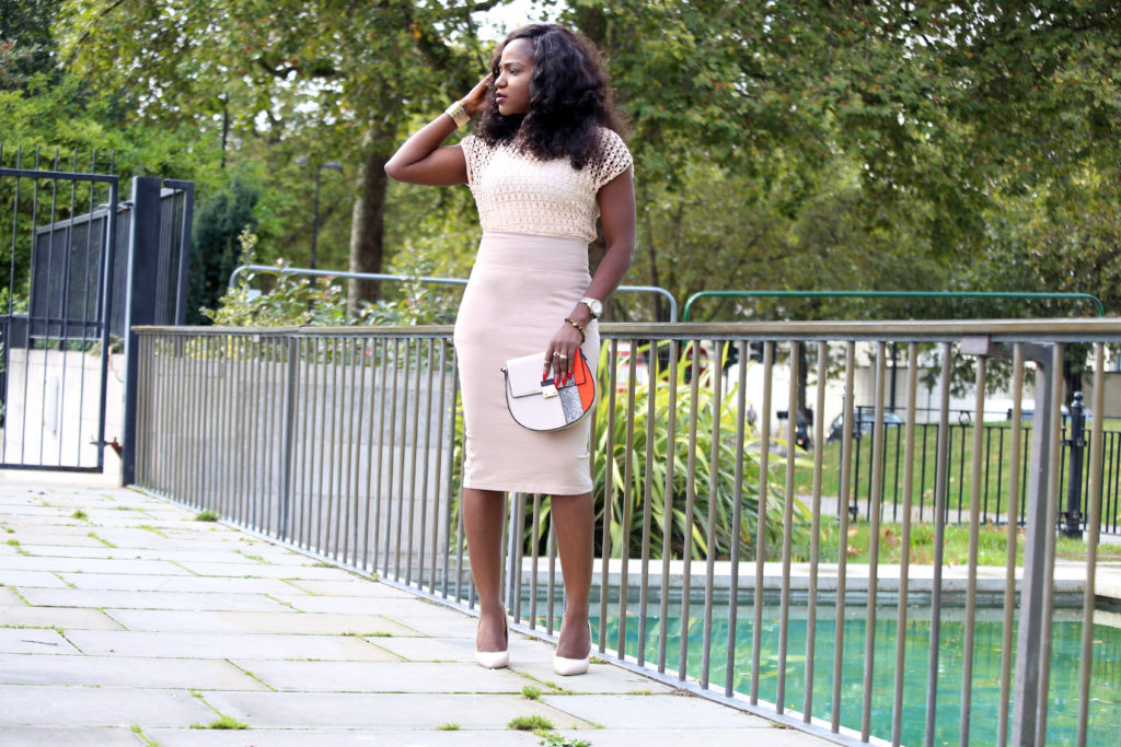 all nude outfit