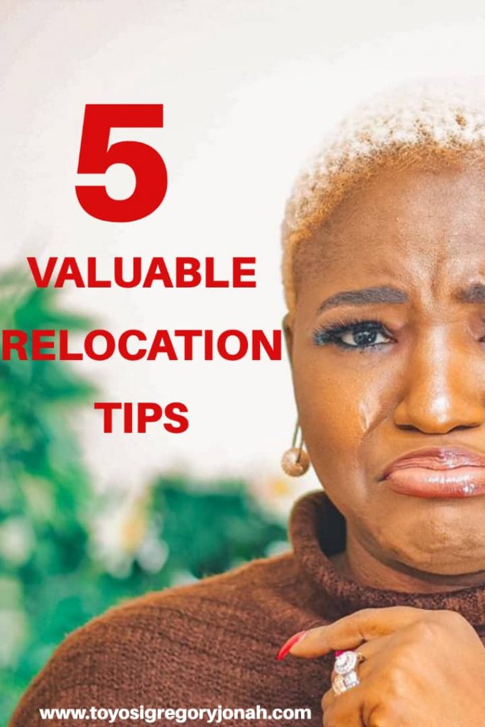 FIVE VALUABLE RELOCATION TIPS