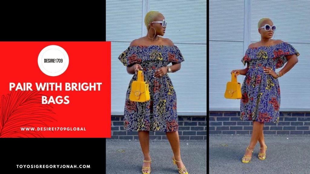 Pair with Bright Bags